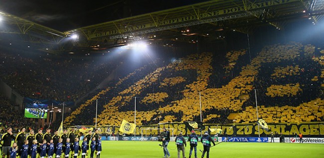 Borussia Dortmund yellow wall