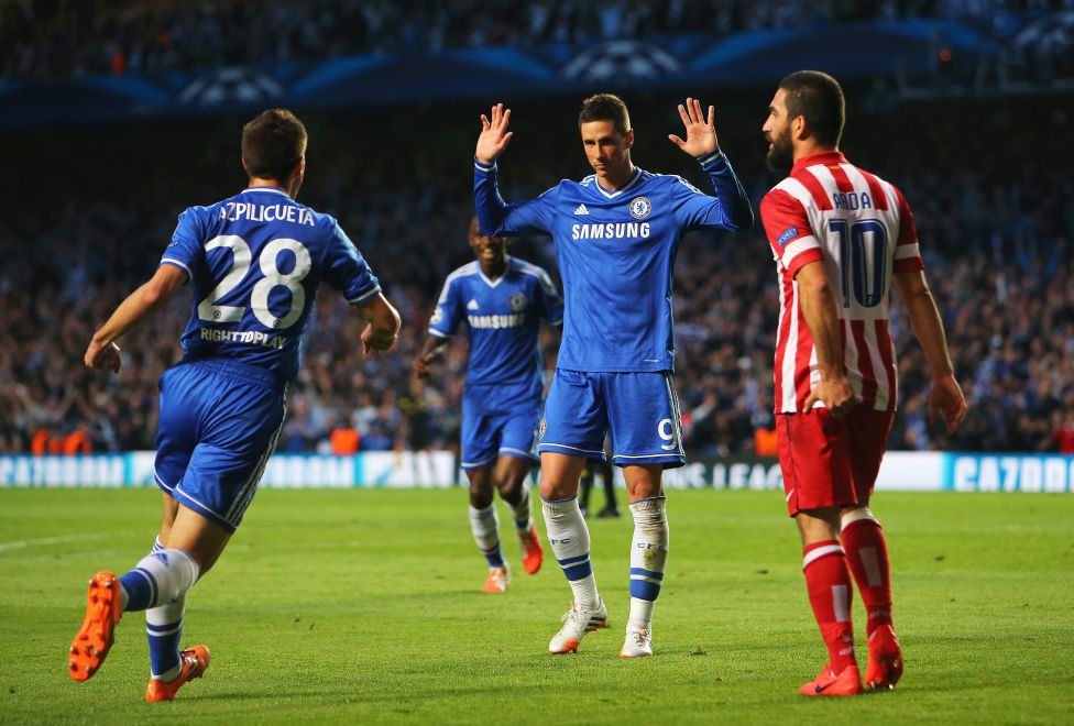 Fernando Torres Cesar Azpilicueta Atlético Madrid