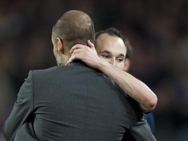 iniesta guardiola