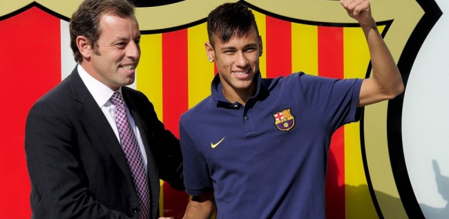 Sandro Rosell Neymar