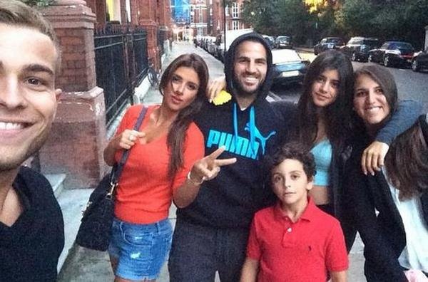 Cesc fabregas famille