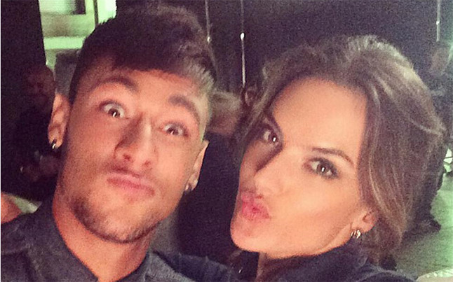 neymar alessandra ambrosio