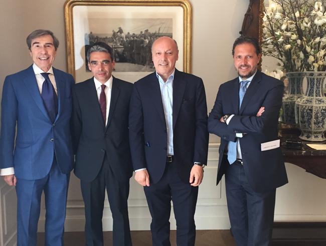 Ariedo Braida, Albert Soler, Giuseppe Marotta Fabio Paratici